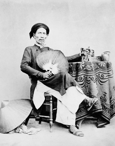 Annamitischer Mann, Saigon, um 1870er von European Photographer